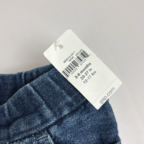 NWT GAP Baby Halloween Jeans with Ghost and Bat Patches - Size 3-6 Months - Picture 5 of 8